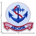 Anchor Style-2 Embroidered Sew On Patch