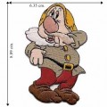 Snow White's Dwarf Sneezy Embroidered Sew On Patch
