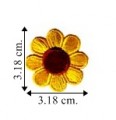 Colored Daisy Style-14 Embroidered Sew On Patch