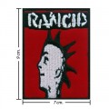Rancid Music Band Style-3 Embroidered Sew On Patch