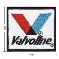 Valvoline Racing Oil Style-1 Embroidered Sew On Patch