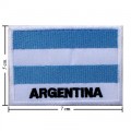 Argentina Nation Flag Style-2 Embroidered Sew On Patch