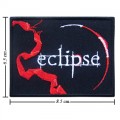Twilight Book Series Eclipse Style-1 Embroidered Sew On Patch