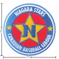 Niagara Stars Style-1 Embroidered Iron On/Sew On Patch