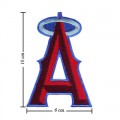 LA Angels Of Anaheim Style-1 Embroidered Iron On/Sew On Patch