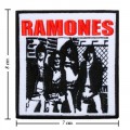 Ramones Music Band Style-3 Embroidered Sew On Patch