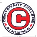 Centenary Gentlemen Style-1 Embroidered Iron On/Sew On Patch