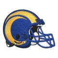 Los Angeles Rams Helmet Embroidered Iron On Patches