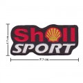 Shell Oil Style-2 Embroidered Sew On Patch