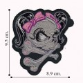 Skull Style-3 Embroidered Sew On Patch