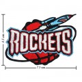 Houston Rockets Style-2 Embroidered Sew On Patch