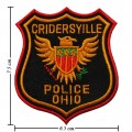 Police Ohio Embroidered Sew On Patch