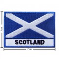 Scotland Nation Flag Style-2 Embroidered Sew On Patch