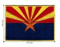 Arizona State Flag Style-1 Embroidered Sew On Patch