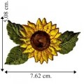 Sunflowers Style-2 Embroidered Sew On Patch