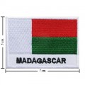 Madagascar Nation Flag Style-2 Embroidered Sew On Patch